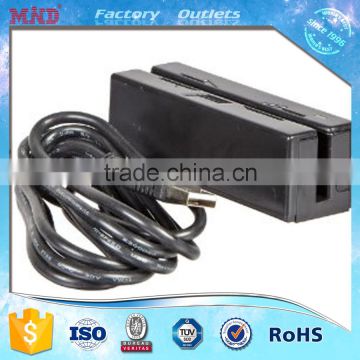 MDR23 Track 1/2/3 magnetic card reader/writer/magnetic stripe card reader writer                        
                                                Quality Choice