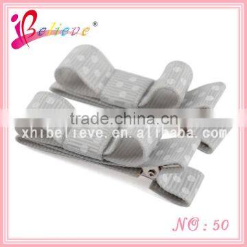 Wholesale good looking customized boutique mini bow hair clip