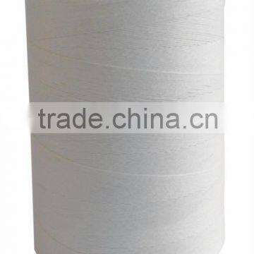 A4 Raw White 100 Virgin Polyester Industrial Bale Sewing Thread photo-2