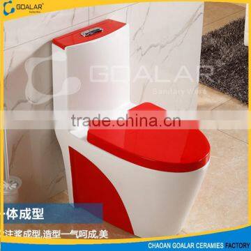 GO-02 Hot sale ceramic colored toilet