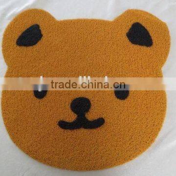 pvc pet toilet mat/pet feeding mat/cat litter catcher mat