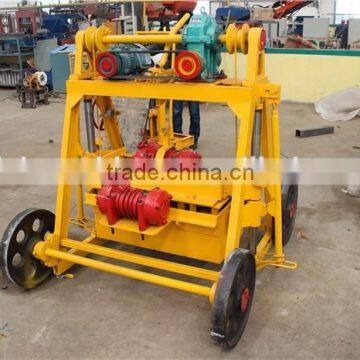 QT 40-3B Mobile Concrete Mixer Hollow Brick Making Machinery photo-2