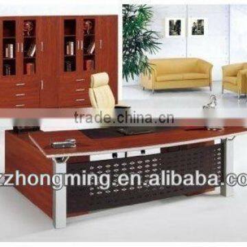 Durable Mahogany Office Reception Desk/Office Computer Table Furniture ED001