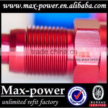 Hot Sale! Oil Cooler Hose Fitting 180 Degree Push On Hose End AN4 AN6 AN8 AN10 AN12 Blue and Red photo-4
