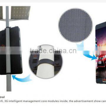 RGX P3 P4 P5 P6 P8 P10 Outdoor Street Pole Scrolling Light Box Advertising Display photo-4