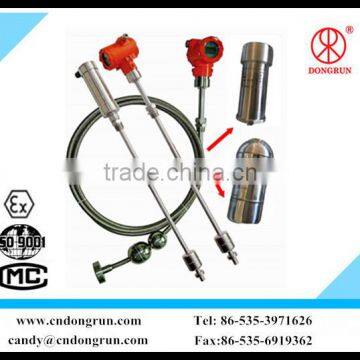 China Made DRCM-99 Magnetostrictive Fuel Level Sensor/displacer Level Transmitter
