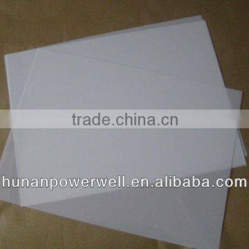 6021milky white polyester film/melinex paper