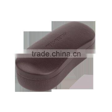 Luxury pu Leather Elegant Metal Handmade Sungalsses Case photo-2