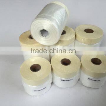 Plastic Drop Sheet/ Dust Cover/ Pre-taped Auto Paint Masking Film photo-3