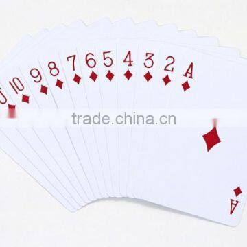 Customized playing cards, game poker