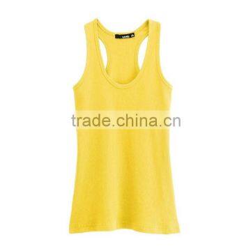 Hot sale ladies singlets/sublimated singlets/fitness singlets