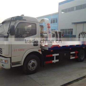 5 tons DONGFENG sliding deck wrecker truck,flatbed wrecker truck in Serbia