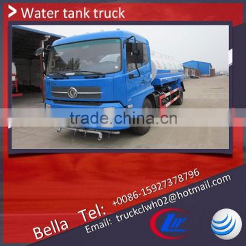 Street sprinkling truck, DONGFENG new cab water bowser