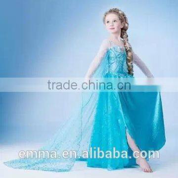 Fashion wholesale frozen elsa princess drerss BC2122