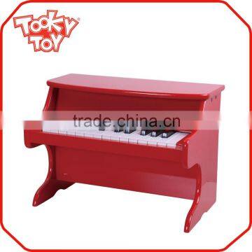 Mini Red Upright Toy Piano Wooden Piano For Children