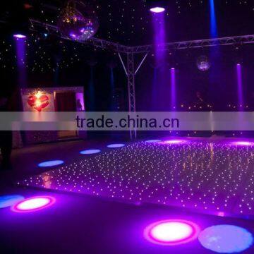 portable led dance floor starlight romantic dance flooring