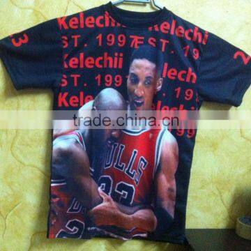 full sublimation t shirt custom all over print custom T-Shirts BI-3058