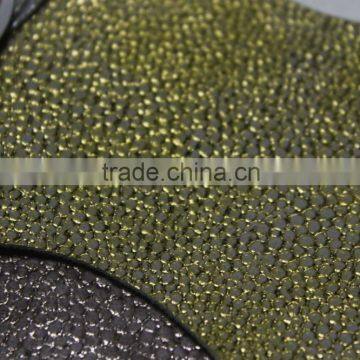 Guangzhou factory 1.2mm pvc artificial leather for car seat A1593