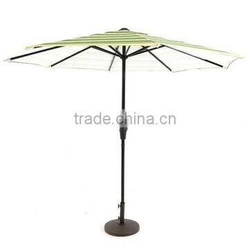 270cm polyester stong fabric crank umbrella