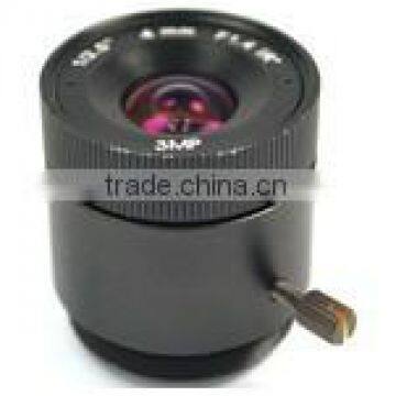 6.0mm Focal Length,Aperture F1.4,CS Mount,1/2.5" Format,Angle 53degree 3.0 Mega pixels Fixed Lens FOR HD IP CAMERA(SL-6014MP)