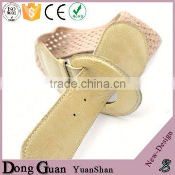 2016 Hot Sale Imitated Cotton Webbing Military Belt Chasity Belts for Fashion Cowhide Genuine Leather