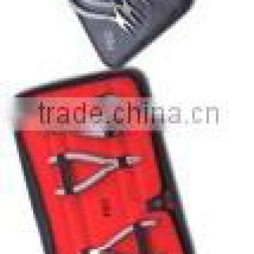 Pliers Kit 5 Pcs. Size 115 mm With Glittering PVC. Contains Chain, Flat, Round, Bent Chain Nose & Side Cutter photo-2