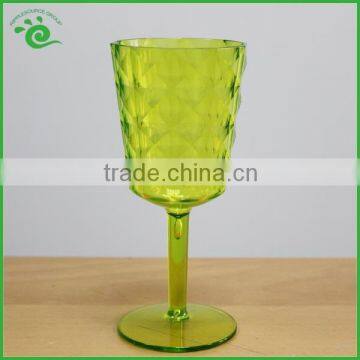 Colored Wholesale Plastic Wine Glasses