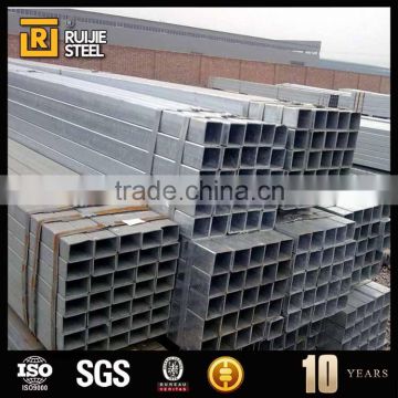 high quality hollow section, galvanized erw welded steel pipes, good quality galvanized steel pipe