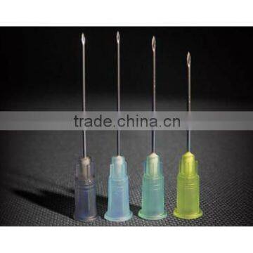 Disposable hypodermic needle