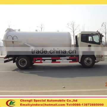 Best price foton heavy duty 8 cubic meters gully emptier truck