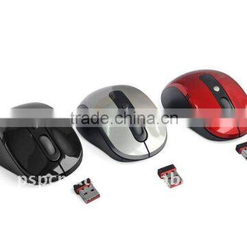 2.4G wireless mouse 6D mini usb 4 laptop Mac Pc win 7