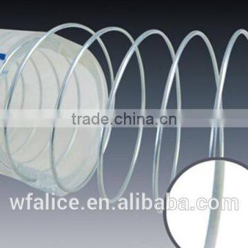 Corrugated PVC spiral steel wire reinforced hose