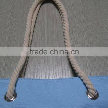 Customized Blank Canvas Cotton Tote Bag With Rope Handle Quality Choice photo-4