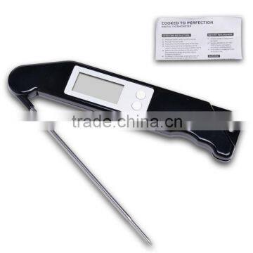 Digital Food Thermometer Cooking Stainless Steel Foldable Probe Meat Turkey BBQ photo-6