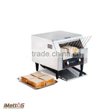 Electric Conveyor Toaster Baking Bread Biscuit By Auto Chain Converyor