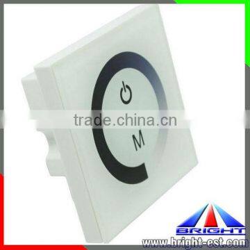 Wall mount Touch DC12V DC24V single Color strip Touch led dimmer