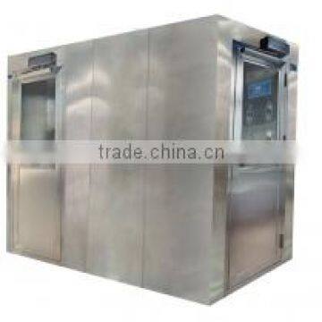 Clean Room Electronic Interlocked Stainless Steel Air Shower