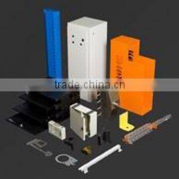 steel cabinet fabrication with power coating