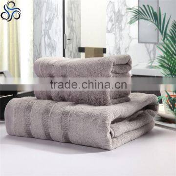 Luxurious from Bamboo Super Absorbent Solid 3 piece bath and face Towel Set