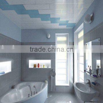 PVC decorative ceiling panel in Bathroom