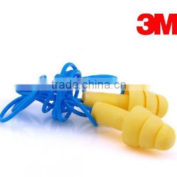 Hearing Conservation 3M economical earplug silicone soft earplug E-A-R UltraFit Corded Earplugs 3M 340-4004 waterproof earplugs