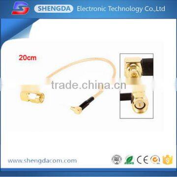 Antenna pigtail cable with SMA to MMCX
