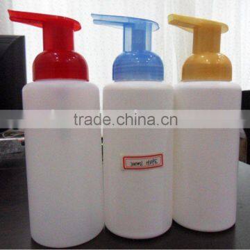 300ml foam pump bottle/shampoo bottle with foam pump