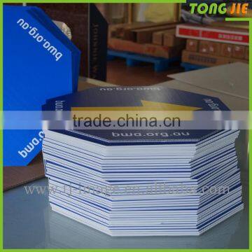 polypropylene plastic printed corflute board