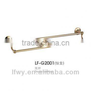 towel bars with golden color