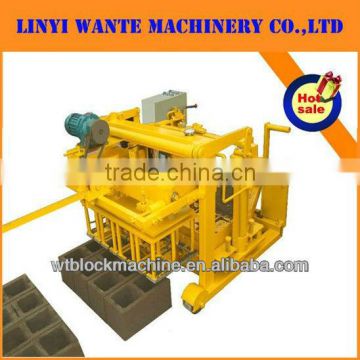 QT40-3 Moving concrete block machine price for sudan