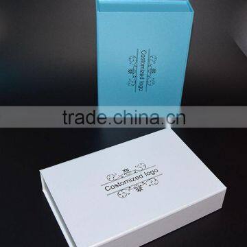 Good quality white folding box template stand glasses