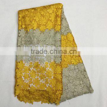 Hot Sell Nigerian Wedding Lace Fabric/water-soluable Lace Fabric/guipure Cord Lace Fabric photo-2