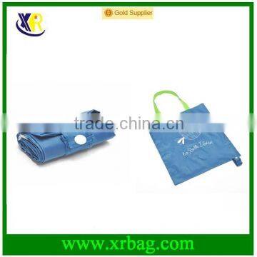 Promotional Fashion Nylon Portable Folding Shopping Bags photo-4