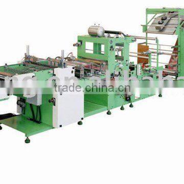 Three Servo Motor Driven High Speed Side-Weld Bag Making Machine